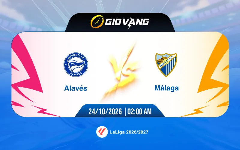 Soi kèo Alaves vs Malaga 02h00 ngày 24/10/2026 – La Liga